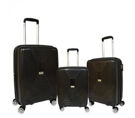 Airtex kelioninis lagaminas, mažas, juodos spalvos, 40l, 241/20 цена и информация | Чемоданы, дорожные сумки | pigu.lt