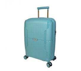 Airtex kelioninis lagaminas, mažas, šviesiai mėlynos spalvos, 40l, 245/20 цена и информация | Чемоданы, дорожные сумки | pigu.lt