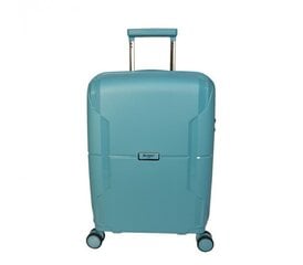 Airtex kelioninis lagaminas, vidutinis, šviesiai mėlynos spalvos, 75l, 245/24 kaina ir informacija | Lagaminai, kelioniniai krepšiai | pigu.lt