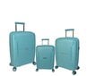Airtex kelioninis lagaminas, vidutinis, šviesiai mėlynos spalvos, 75l, 245/24 kaina ir informacija | Lagaminai, kelioniniai krepšiai | pigu.lt