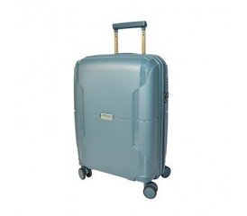 Airtex kelioninis lagaminas, mažas, mėlynos spalvos, 40l, 245/20 цена и информация | Чемоданы, дорожные сумки  | pigu.lt