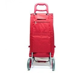 Airtex 101 kelioninis vežimėlis su ratukais, 65 L, raudonos spalvos kaina ir informacija | Lagaminai, kelioniniai krepšiai | pigu.lt