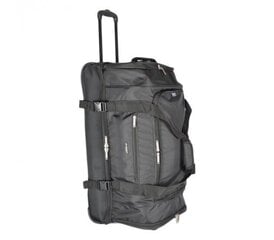 Дорожная сумка-двойка на колесиках Airtex, 117 л, черная, 819/80 цена и информация | Чемоданы, дорожные сумки  | pigu.lt