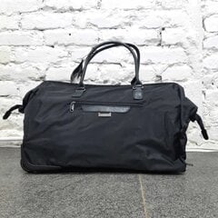 Kelioninis krepšys su ratukais Airtex 120/50, juodas kaina ir informacija | Lagaminai, kelioniniai krepšiai | pigu.lt
