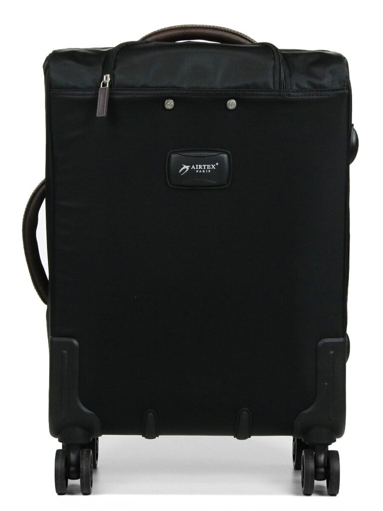 Kelioninis lagaminas "Airtex", juodas, 57 L, 581/24 kaina ir informacija | Lagaminai, kelioniniai krepšiai | pigu.lt
