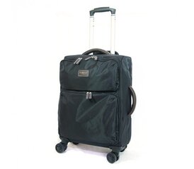 Kelioninis lagaminas "Airtex", juodas, 57 L, 581/24 kaina ir informacija | Lagaminai, kelioniniai krepšiai | pigu.lt
