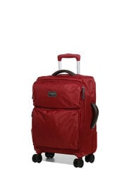 Kelioninis lagaminas "Airtex", raudonas, 57 L, 581/24 цена и информация | Чемоданы, дорожные сумки | pigu.lt