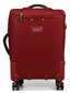 Kelioninis lagaminas "Airtex", raudonas, 57 L, 581/24 цена и информация | Lagaminai, kelioniniai krepšiai | pigu.lt
