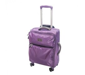 Kelioninis lagaminas "Airtex", violetinis, 57 L, 581/24 цена и информация | Чемоданы, дорожные сумки  | pigu.lt