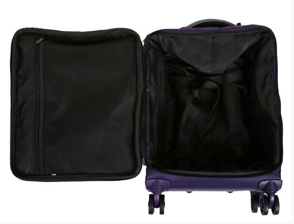 Kelioninis lagaminas "Airtex", violetinis, 82 L, 581/28 kaina ir informacija | Lagaminai, kelioniniai krepšiai | pigu.lt