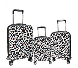Airtex kelioninis lagaminas, vidutinis, leopardo rašto, 68l, 7295/24 kaina ir informacija | Lagaminai, kelioniniai krepšiai | pigu.lt