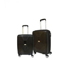 Airtex kelioninis lagaminas, vidutinis, juodos spalvos, 70 L, 241/24 цена и информация | Чемоданы, дорожные сумки | pigu.lt