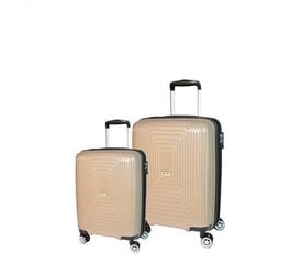 Airtex kelioninis lagaminas, vidutinis, rusvos spalvos, 70 L, 241/24 kaina ir informacija | Lagaminai, kelioniniai krepšiai | pigu.lt