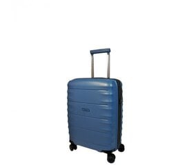 Airtex kelioninis lagaminas, mažas, mėlynos spalvos, 45l, 242/20 цена и информация | Чемоданы, дорожные сумки  | pigu.lt