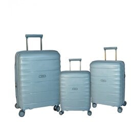 Airtex kelioninis lagaminas, mažas, juodos spalvos, 45l, 242/20 цена и информация | Чемоданы, дорожные сумки | pigu.lt