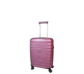 Airtex kelioninis lagaminas, mažas, violetinės spalvos, 45l, 242/20 цена и информация | Чемоданы, дорожные сумки | pigu.lt