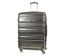 Airtex kelioninis lagaminas, mažas, juodos spalvos, 33l, 7223/20 цена и информация | Чемоданы, дорожные сумки | pigu.lt