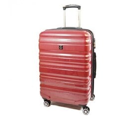 Airtex kelioninis lagaminas, mažas, raudonos spalvos, 33l, 7223/20 kaina ir informacija | Lagaminai, kelioniniai krepšiai | pigu.lt