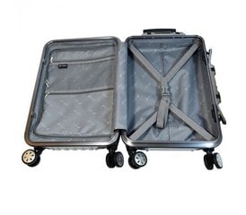 Airtex kelioninis lagaminas, mažas, pilkai rudos spalvos, 42l, 957/20 цена и информация | Чемоданы, дорожные сумки | pigu.lt