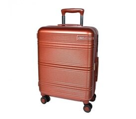 Airtex kelioninis lagaminas, vidutinis, oranžinės spalvos, 66l, 638/24 цена и информация | Чемоданы, дорожные сумки | pigu.lt