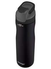 Бутылка для воды Contigo Autoseal Chill Matte Black 720 мл, 2127889 цена и информация | Фляги для воды | pigu.lt