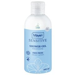 Švelni dušo želė Mayeri Sensitive, 300ml цена и информация | Масла, гели для душа | pigu.lt