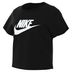 Nike marškinėliai vaikams NSW TEE Crop Futura, juodi kaina ir informacija | Marškinėliai mergaitėms | pigu.lt