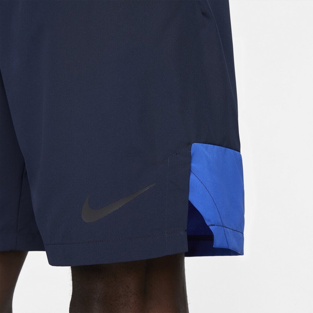 Nike šortai vyrams NK DF FLX WVN 9IN, mėlyni kaina ir informacija | Vyriški šortai | pigu.lt