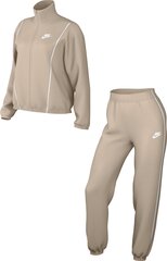 Nike sportinis kostiumas moterims NSW ESSNTL PQE TRK SUIT, smėlio spalvos,  XS kaina | pigu.lt