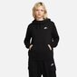 Nike džemperis moterims NSW CLUB FLC FNL HOODIE STD, juodas kaina ir informacija | Džemperiai moterims | pigu.lt