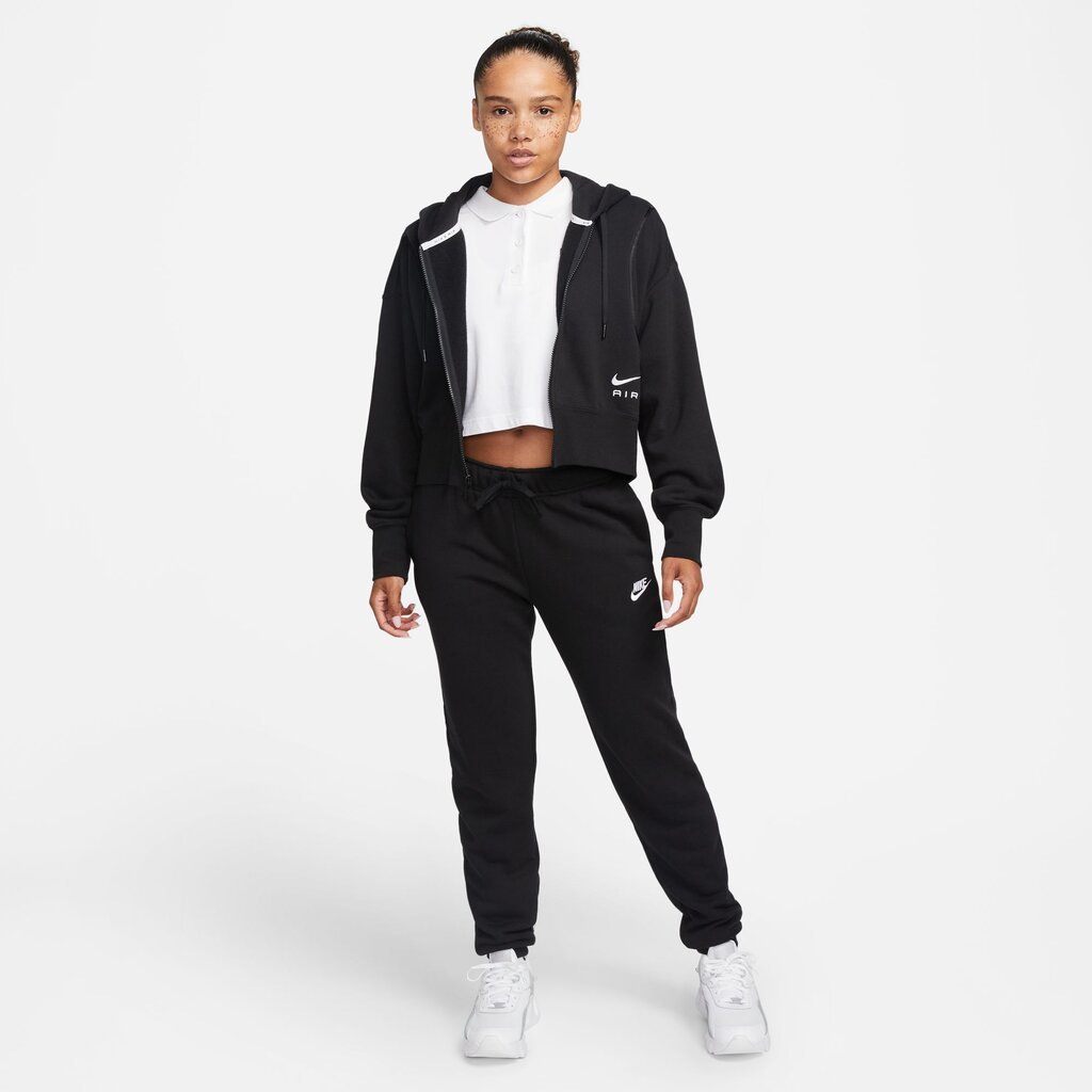 Nike moteriškos sportinės kelnės NSW CLUB FLC MR PANT STD, juodos kaina ir informacija | Sportinė apranga moterims | pigu.lt