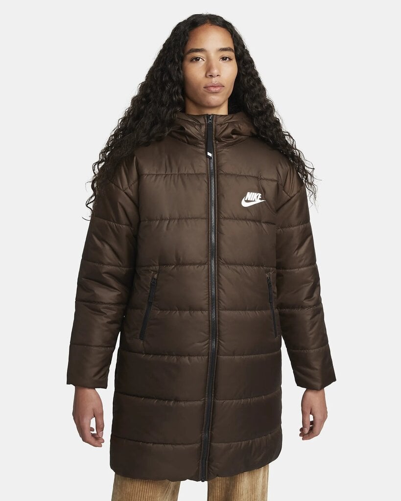 Куртка женская Nike W NSW TF CITY JKT черная DH4079-010