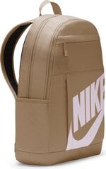 Nike kuprinė Elemental, 21 L, smėlio spalvos цена и информация | Рюкзаки и сумки | pigu.lt