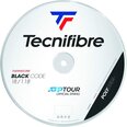 Teniso rakečių stygos Tecnifibre BLACK CODE 200m, 1,18mm, juodos spalvos