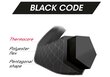 Teniso rakečių stygos Tecnifibre BLACK CODE 200m, 1,24mm, juodos spalvos цена и информация | Lauko teniso prekės | pigu.lt