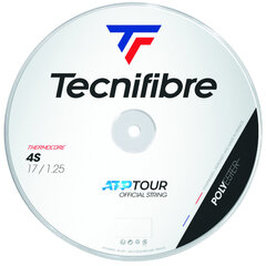 Teniso rakečių stygos Tecnifibre 4S 200m, 1,25mm kaina ir informacija | Lauko teniso prekės | pigu.lt
