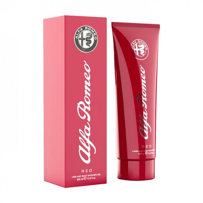 Plaukų ir kūno prausiklis Alfa Romeo Red, 400 ml kaina ir informacija | Dušo želė, aliejai | pigu.lt