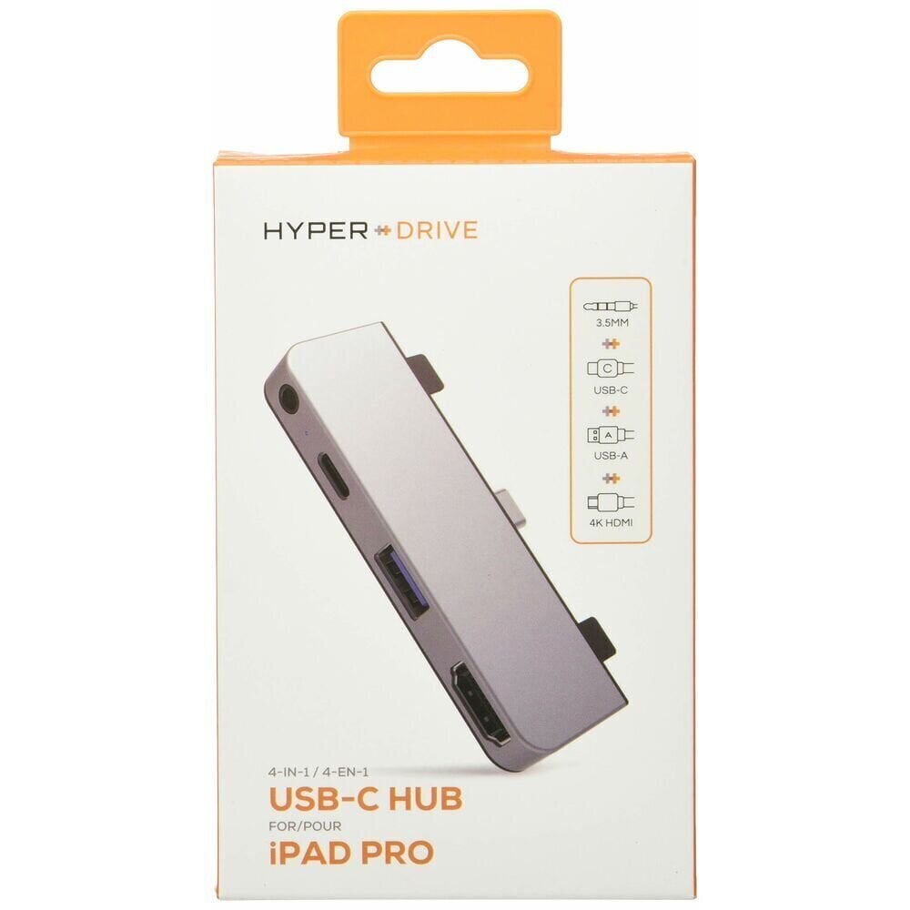 USB šakotuvas Hyper Drive HD 319E, USB 2.0 - USB A kaina ir informacija | Adapteriai, USB šakotuvai | pigu.lt