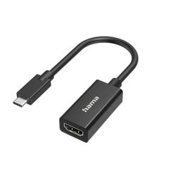 USB C – HDMI adapteris Hama 00300087 kaina ir informacija | Adapteriai, USB šakotuvai | pigu.lt