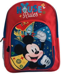 Рюкзак Disney House Rules Red 21412201 4 цена и информация | Школьные рюкзаки, спортивные сумки | pigu.lt