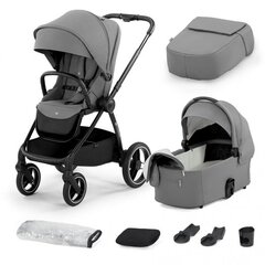 Универсальная коляска Kinderkraft Nea 2in1, Platinum Grey цена и информация | Коляски | pigu.lt