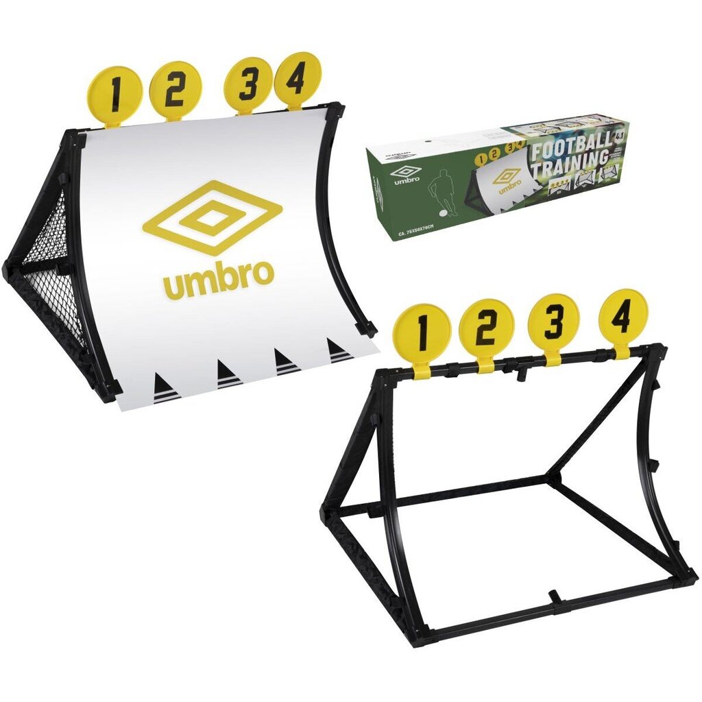 Futbolo kamuolio atmušimo sienelė Umbro, 75x78x58 cm kaina ir informacija | Futbolo vartai ir tinklai | pigu.lt