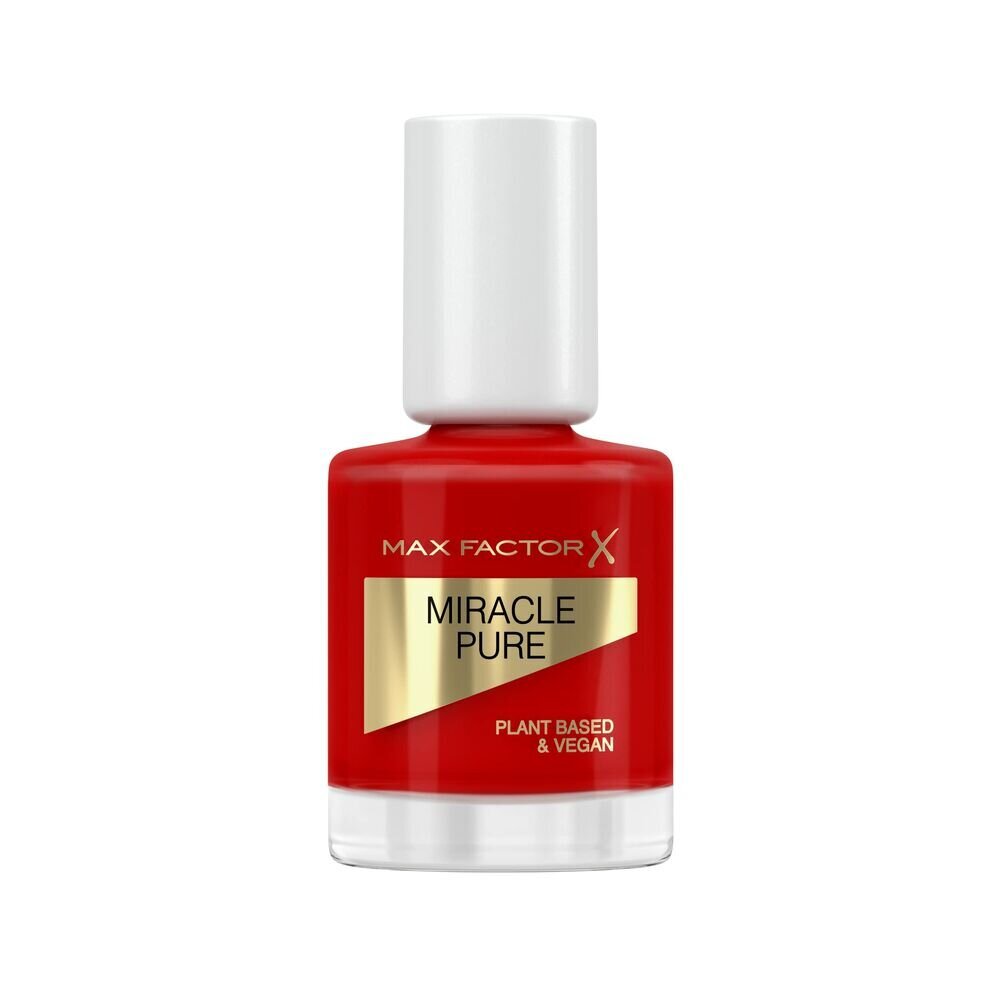 Nagų lakas Max Factor Miracle Pure 305-scarlet poppy, 12 ml цена и информация | Nagų lakai, stiprintojai | pigu.lt