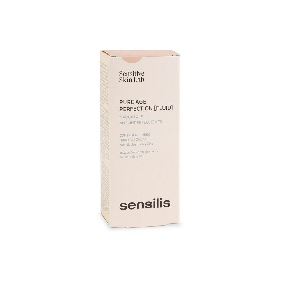 Kremas-makiažo pagrindas Sensilis Pure Age Perfection 02-sand, (30 ml kaina ir informacija | Makiažo pagrindai, pudros | pigu.lt