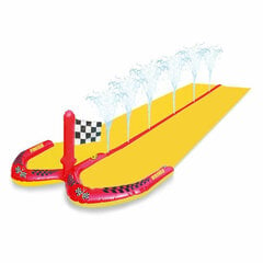 Vandens slidės Racing Sprinkler Swim Essentials Geltona kaina ir informacija | Pripučiamos ir paplūdimio prekės | pigu.lt