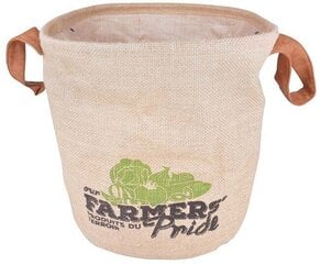plant bag Farmer's Pride 24 liter jute natural - цена и информация | Вазоны | pigu.lt