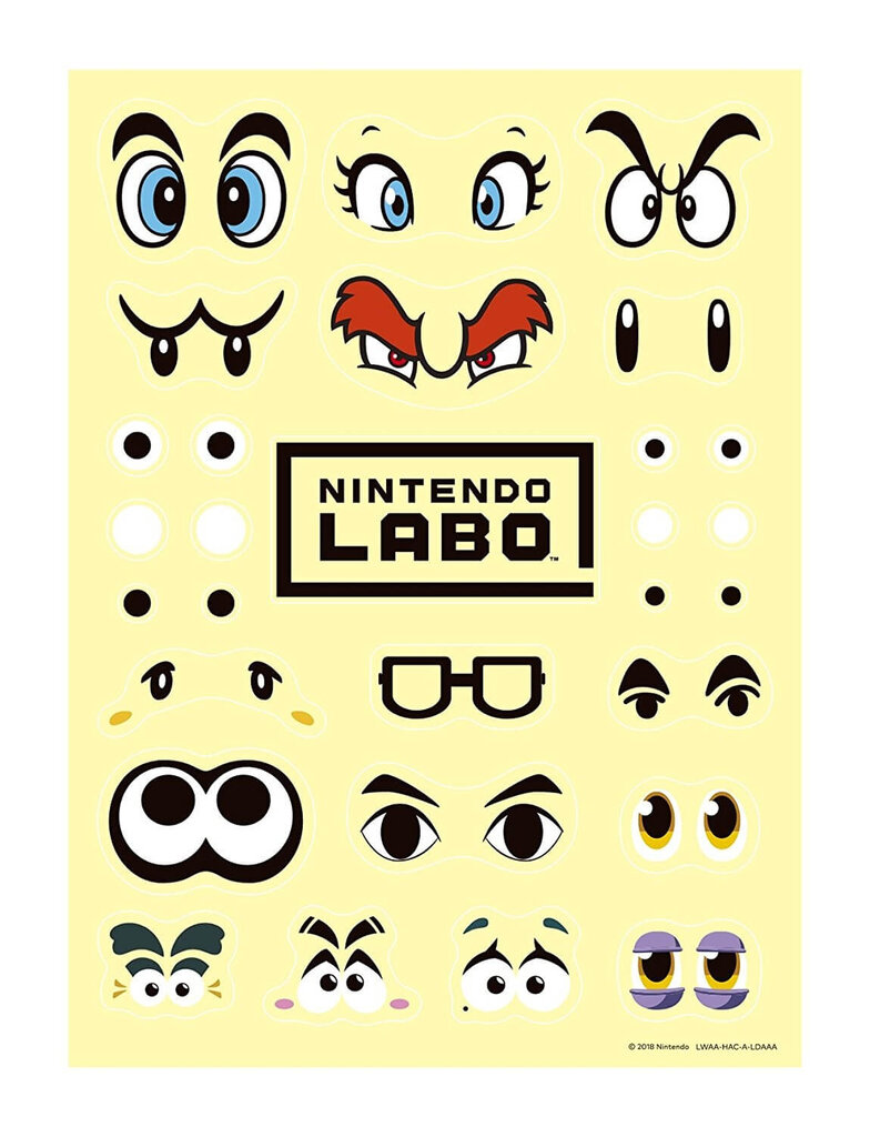 Nintendo Labo: Customisation Set kaina ir informacija | Žaidimų kompiuterių priedai | pigu.lt