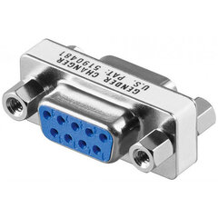 Adapteris Wentronic DB9F-DB9F, D-SUB/RS-232 kaina ir informacija | Adapteriai, USB šakotuvai | pigu.lt