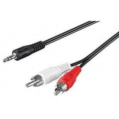 3.5mm stereo/2xRCA, 10 m цена и информация | Кабели и провода | pigu.lt