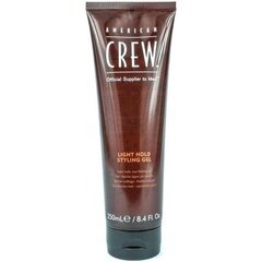 Formavimo gelis American Crew Classic Styling Light Hold Medium Fixatie, 250 ml kaina ir informacija | Plaukų formavimo priemonės | pigu.lt